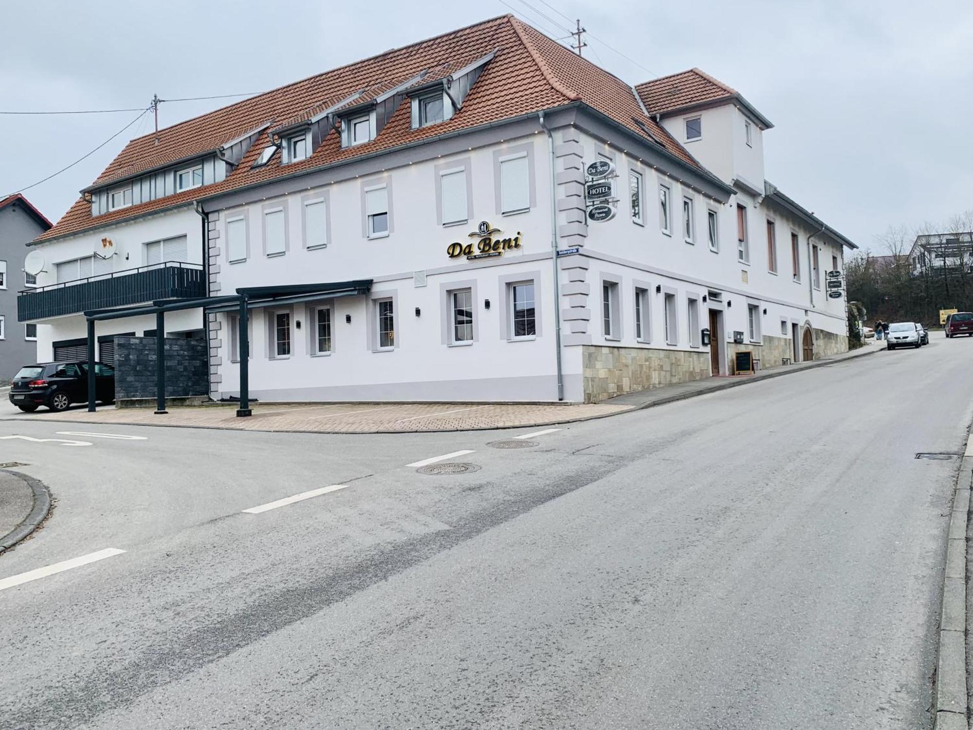 Hotel Pizzeria Da Beni Kochersteinsfeld Esterno foto